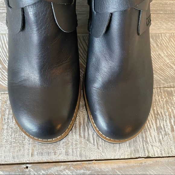 See by Chloè Wedge Strappy Ankle Round Toe Lug Bottom Booties (Size:40) - Picture 6 of 12